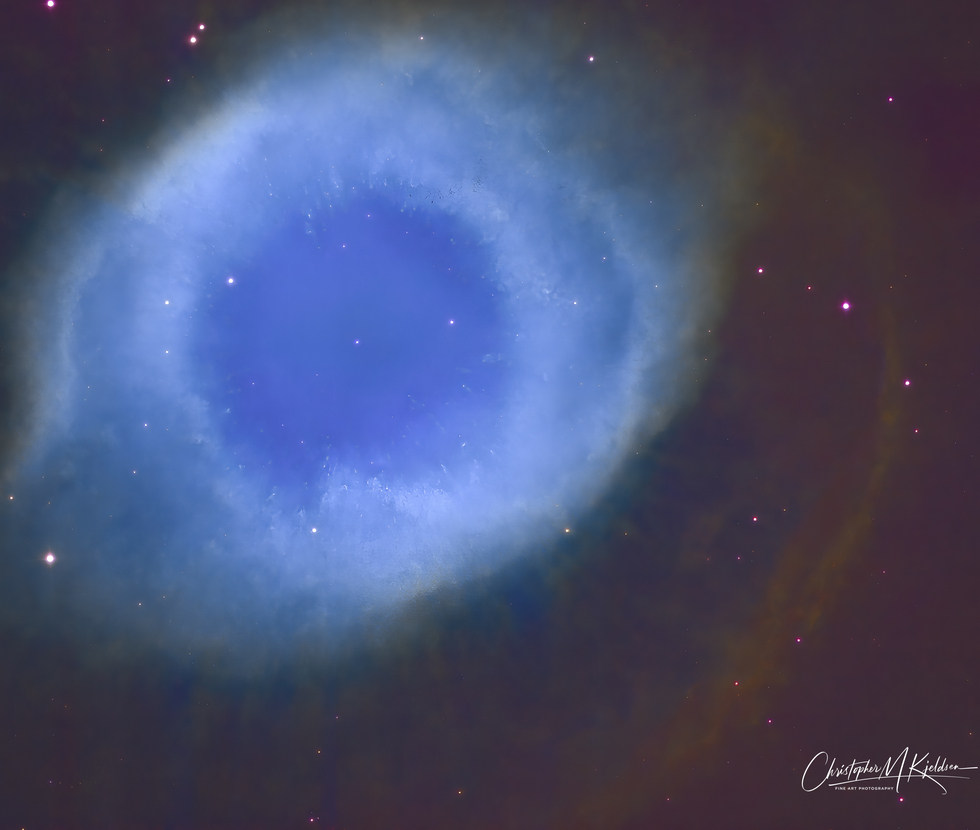 Ngc 7293 The Helix Nebula Telescope Live